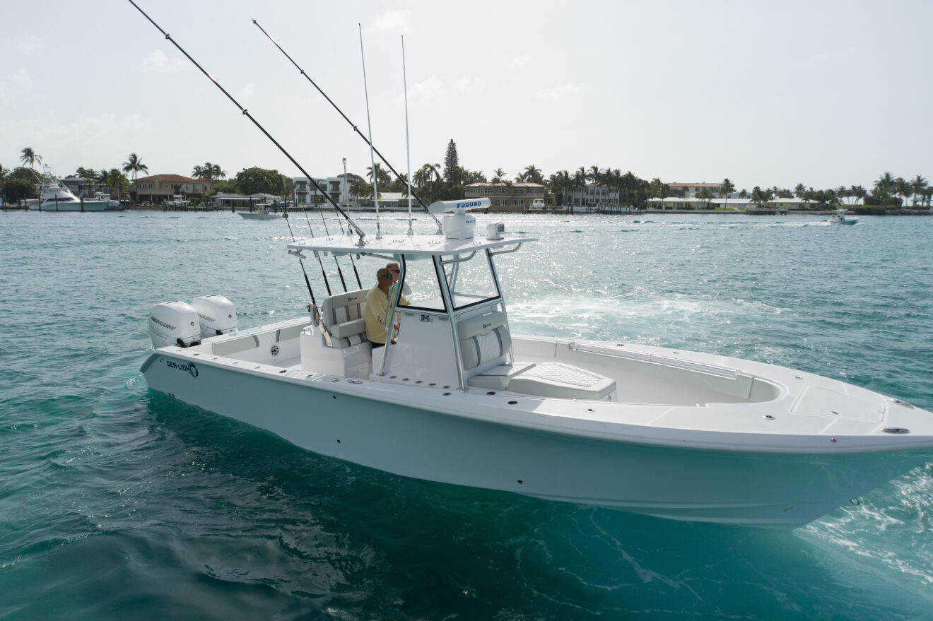 34' Center Console - Sea-Lion Boats