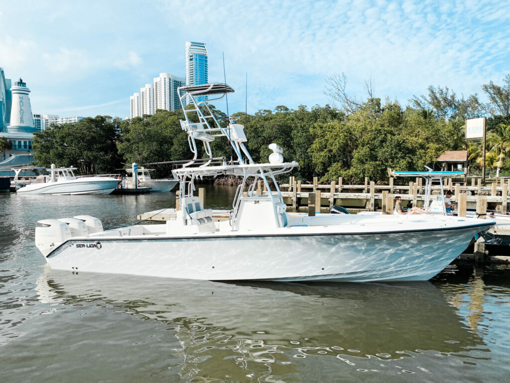 Natty Boh White Marlin Fishing (White) / Shirt